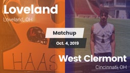 Matchup: Loveland  vs. West Clermont  2019