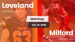 Matchup: Loveland  vs. Milford  2020
