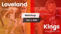 Matchup: Loveland  vs. Kings  2020