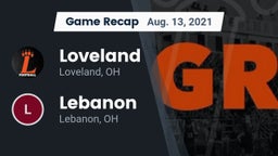 Recap: Loveland  vs. Lebanon   2021