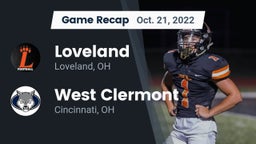 Recap: Loveland  vs. West Clermont  2022