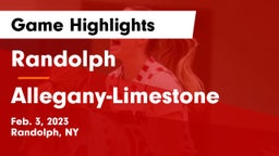 Randolph  vs Allegany-Limestone  Game Highlights - Feb. 3, 2023