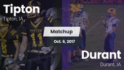 Matchup: Tipton  vs. Durant  2017