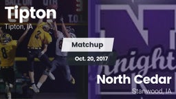 Matchup: Tipton  vs. North Cedar  2017