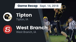 Recap: Tipton  vs. West Branch  2018
