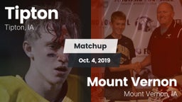 Matchup: Tipton  vs. Mount Vernon  2019
