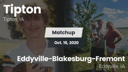 Matchup: Tipton  vs. Eddyville-Blakesburg-Fremont 2020