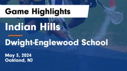 Indian Hills  vs Dwight-Englewood School Game Highlights - May 3, 2024