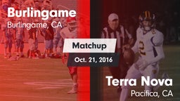 Matchup: Burlingame High vs. Terra Nova  2016