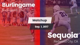Matchup: Burlingame High vs. Sequoia  2017