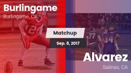 Matchup: Burlingame High vs. Alvarez  2017