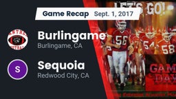 Recap: Burlingame  vs. Sequoia  2017