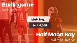 Matchup: Burlingame High vs. Half Moon Bay  2019