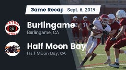 Recap: Burlingame  vs. Half Moon Bay  2019
