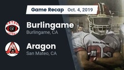 Recap: Burlingame  vs. Aragon  2019