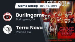 Recap: Burlingame  vs. Terra Nova  2019