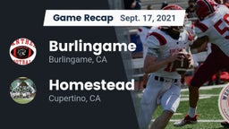 Recap: Burlingame  vs. Homestead  2021