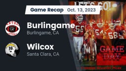 Recap: Burlingame  vs. Wilcox  2023