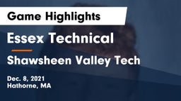 Essex Technical  vs Shawsheen Valley Tech  Game Highlights - Dec. 8, 2021