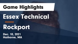 Essex Technical  vs Rockport Game Highlights - Dec. 10, 2021