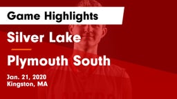 Silver Lake  vs Plymouth South  Game Highlights - Jan. 21, 2020