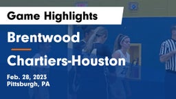 Brentwood  vs Chartiers-Houston  Game Highlights - Feb. 28, 2023