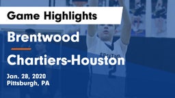Brentwood  vs Chartiers-Houston  Game Highlights - Jan. 28, 2020