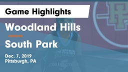 Woodland Hills  vs South Park  Game Highlights - Dec. 7, 2019