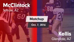 Matchup: McClintock High vs. Kellis  2016