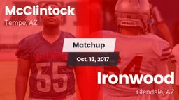 Matchup: McClintock High vs. Ironwood  2017