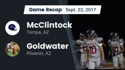 Recap: McClintock  vs. Goldwater  2017