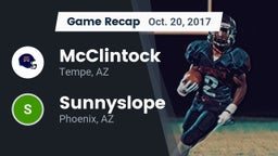 Recap: McClintock  vs. Sunnyslope  2017
