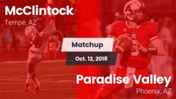 Matchup: McClintock High vs. Paradise Valley  2018