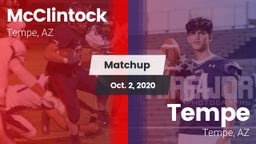 Matchup: McClintock High vs. Tempe  2020