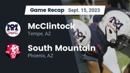 Recap: McClintock  vs. South Mountain  2023