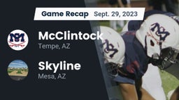 Recap: McClintock  vs. Skyline  2023