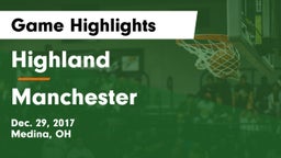 Highland  vs Manchester  Game Highlights - Dec. 29, 2017