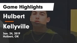 Hulbert  vs Kellyville  Game Highlights - Jan. 24, 2019