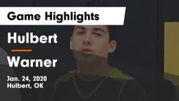 Hulbert  vs Warner  Game Highlights - Jan. 24, 2020