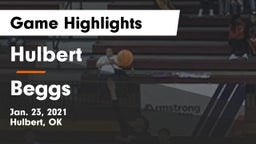 Hulbert  vs Beggs  Game Highlights - Jan. 23, 2021