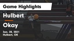 Hulbert  vs Okay  Game Highlights - Jan. 28, 2021