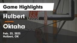 Hulbert  vs Oktaha Game Highlights - Feb. 23, 2023