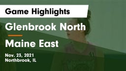 Glenbrook North  vs Maine East  Game Highlights - Nov. 23, 2021