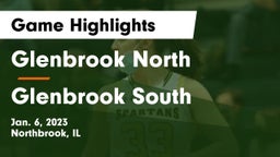 Glenbrook North  vs Glenbrook South  Game Highlights - Jan. 6, 2023