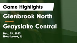 Glenbrook North  vs Grayslake Central  Game Highlights - Dec. 29, 2023