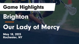 Brighton  vs Our Lady of Mercy Game Highlights - May 18, 2023