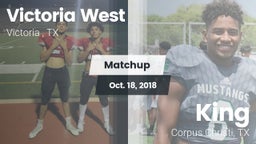 Matchup: Victoria West vs. King  2018