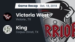 Recap: Victoria West  vs. King  2018