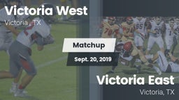 Matchup: Victoria West vs. Victoria East  2019