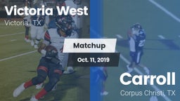 Matchup: Victoria West vs. Carroll  2019